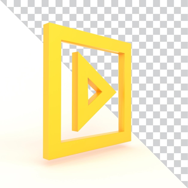 Kostenlose PSD linke seite des videoplayers