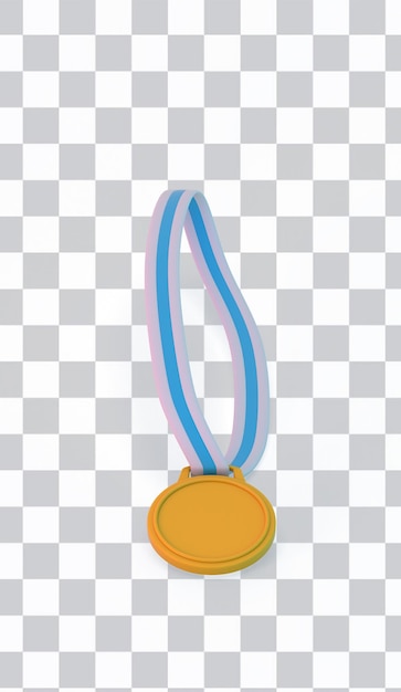 Kostenlose PSD medaille vorderseite
