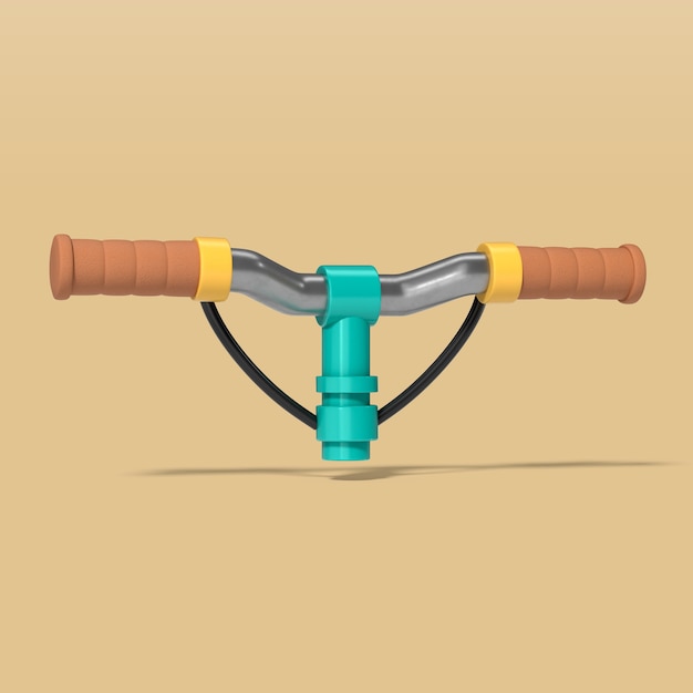 Kostenlose PSD rollerlenker: 3d-rendering