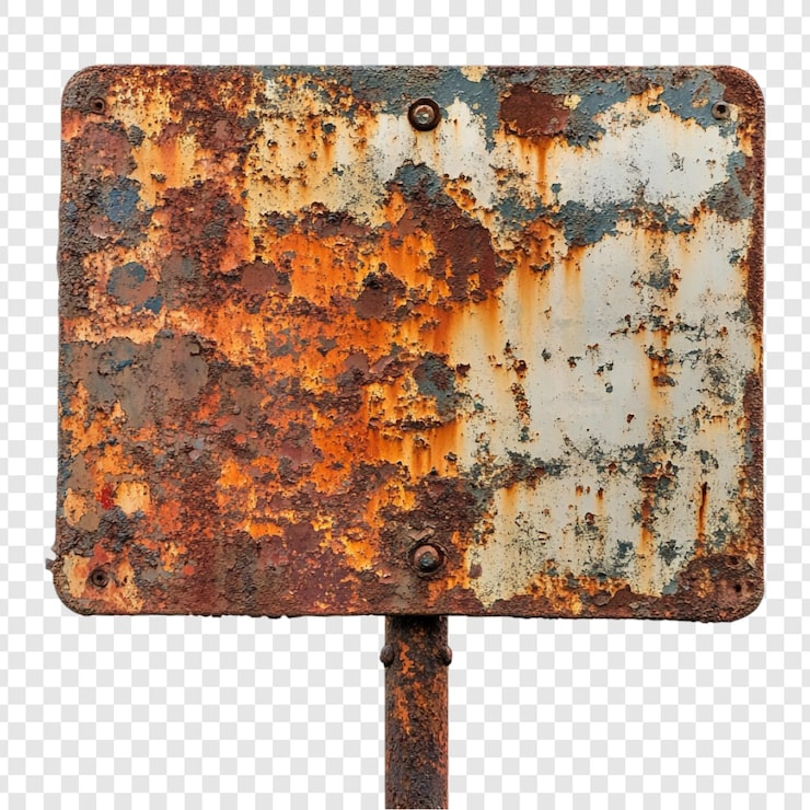 Kostenlose PSD rusty metal zeichnet ein grunge-texturbild