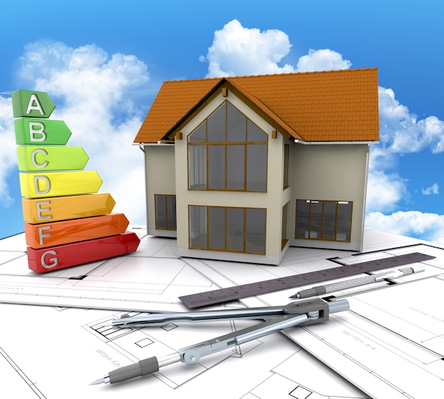 Gratis Foto 3d husdesign