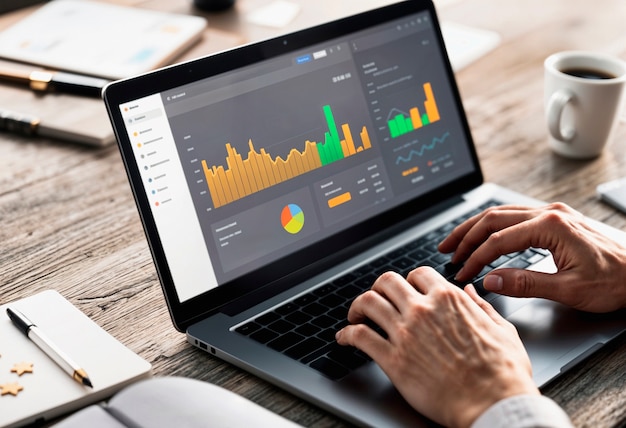 Gratis Foto businessdataanalyse