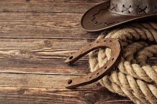 Gratis Foto cowboy bakgrunnskonsept