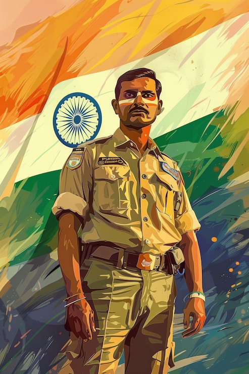 Gratis Foto digital kunst som skildrer indias uavhengighetsdag