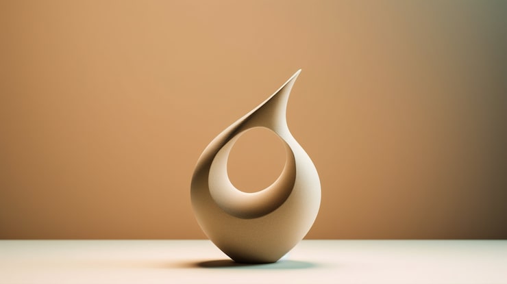 Gratis Foto elegant moderne vase design