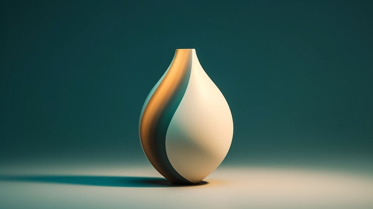 Gratis Foto elegant moderne vase design