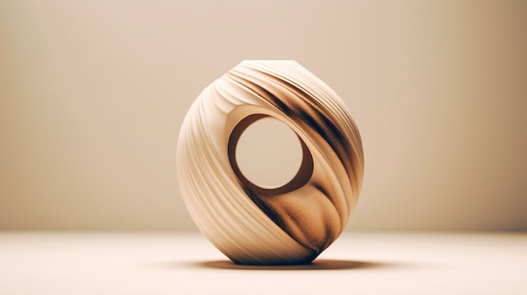 Gratis Foto elegant moderne vase design