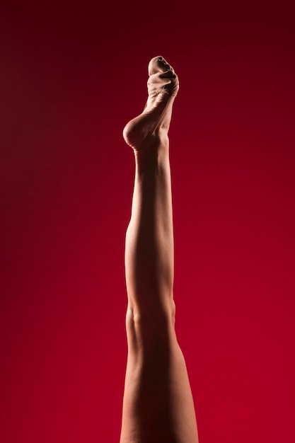 Gratis Foto føtter til en gymnast