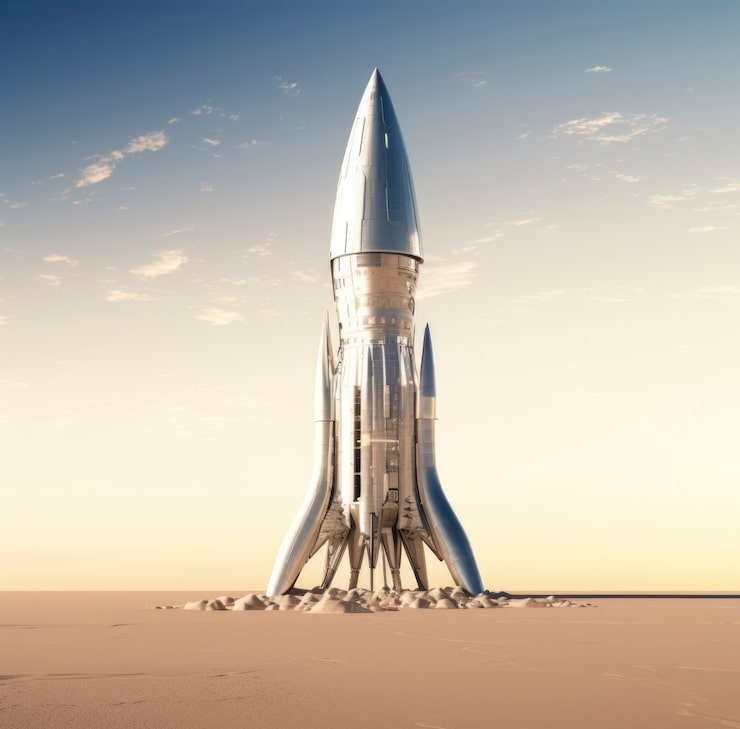 Gratis Foto futuristisk romrakett med fantasy design