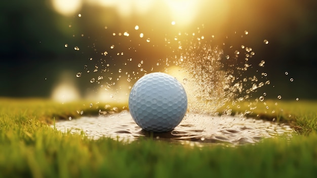 Gratis Foto golfball i naturen