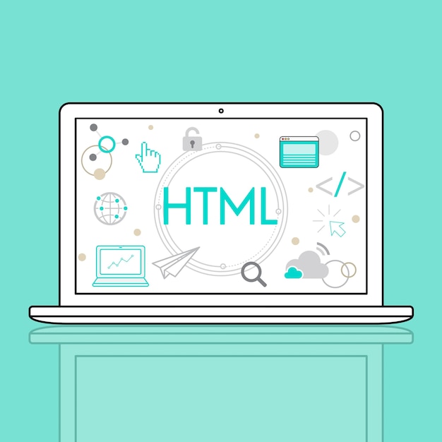Gratis Foto html http webdesign hjemmeside ikon