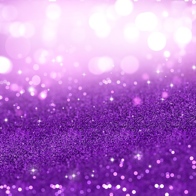 Gratis Foto julebakgrunn av lilla glitter