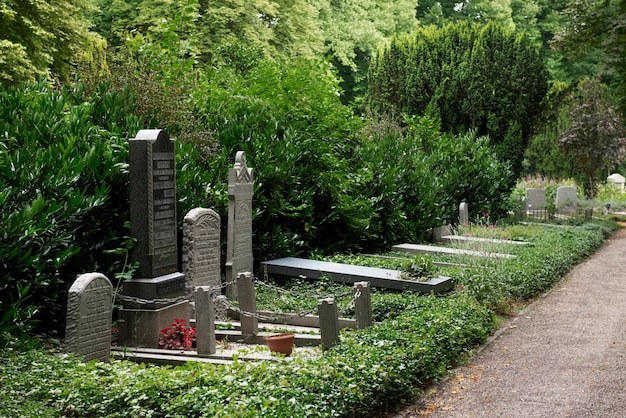 Gratis Foto konsept for gravplassbakgrunn