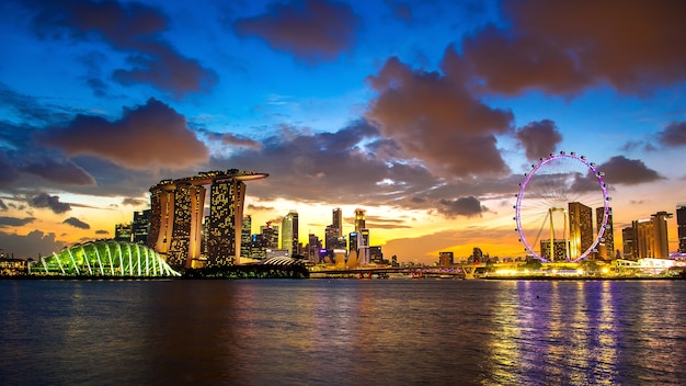 Gratis Foto landskap av singapore.