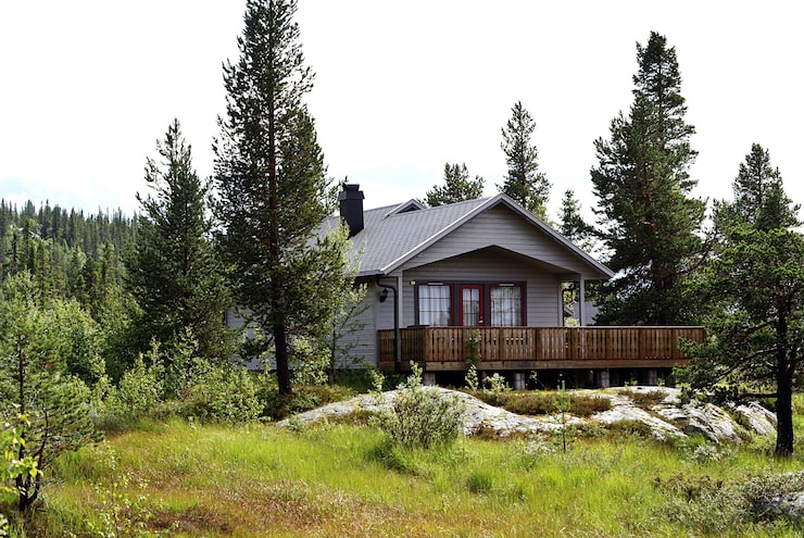 Gratis Foto lite privat hus i skogen i tuddal gaustatoppen, norge