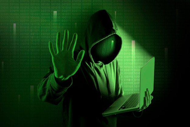 Gratis Foto matrix hacker-bakgrunn