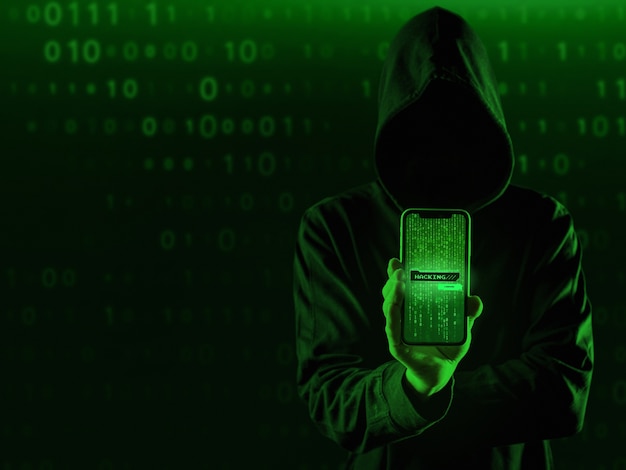 Gratis Foto matrix hacker-bakgrunn