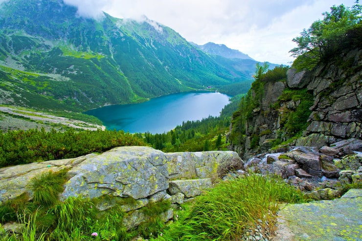 Morskie Oko i Tatry.