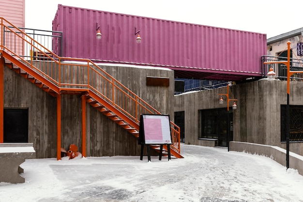 Gratis Foto panoramautsikt over bybakgrunn