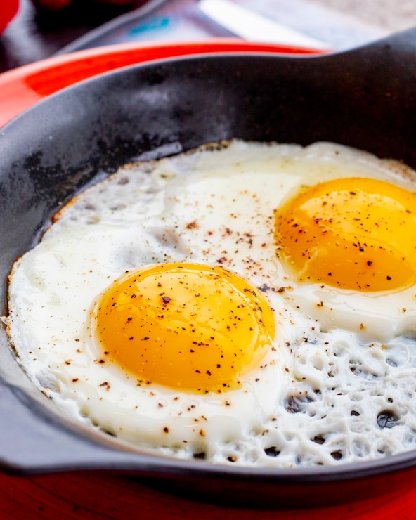 Gratis Foto stekte egg