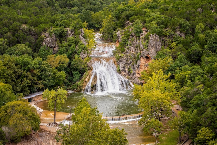 Gratis Foto vakker utsikt over turner falls i sentrale oklahoma