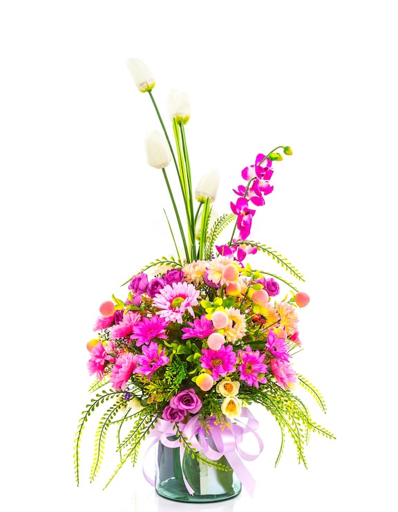 Gratis Foto vase med en vakker bukett