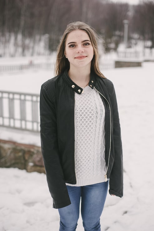 Gratis Bild flicka på vintern