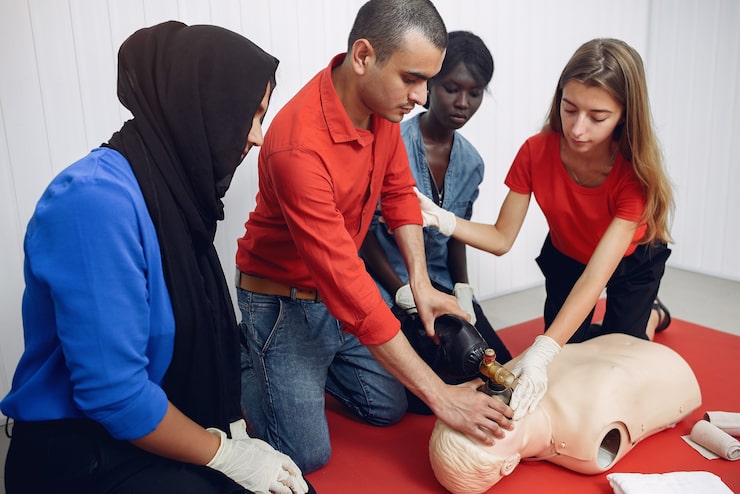 Gratis Foto folk praktiserer medicin