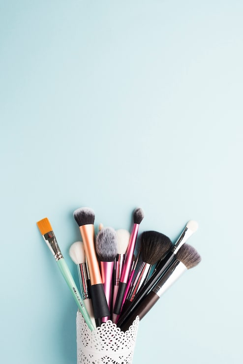 Gratis Foto makeupbørster i pakke