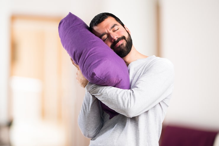 Gratis Foto mand i pyjamas