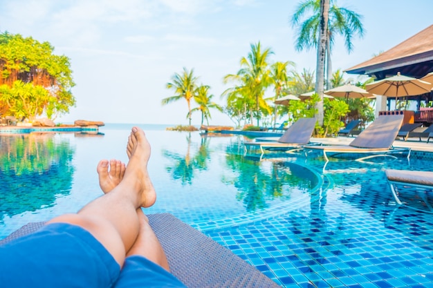 Gratis Bild poolside semester simning sommar sol