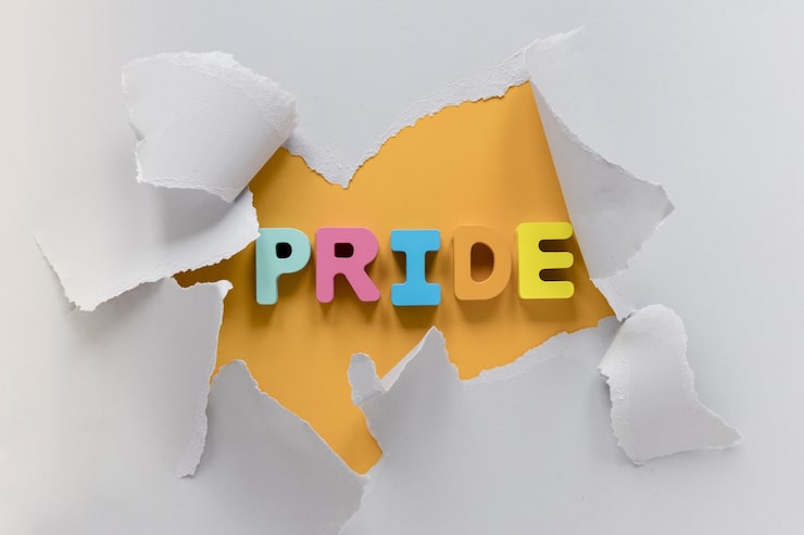 Gratis Bild "pride" ord uppifrån