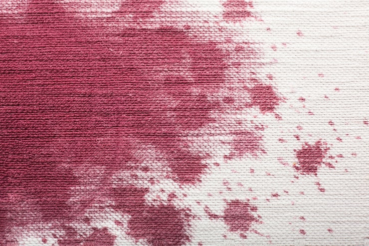 Gratis Bild rödvinsfläckar på vitt material