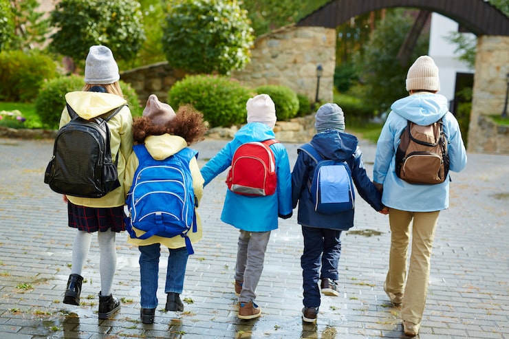 Gratis Bild tillbaka till skolan-team