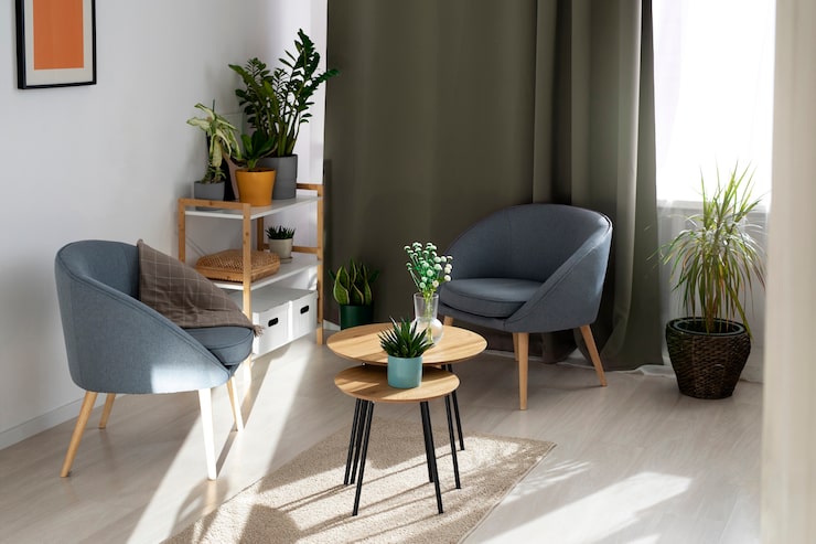 Gratis Bild vackert hem med friska växter