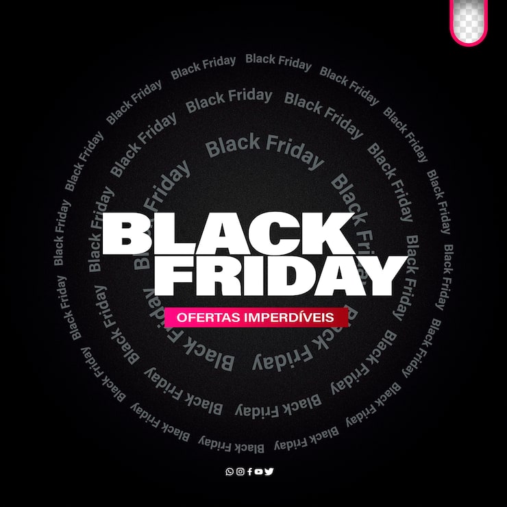 Gratis PSD 3d black friday psd skabelon til reklamekampagner og rabatter