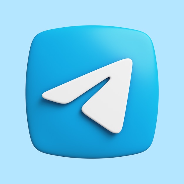 Gratis PSD 3d-ikon til app til sociale medier