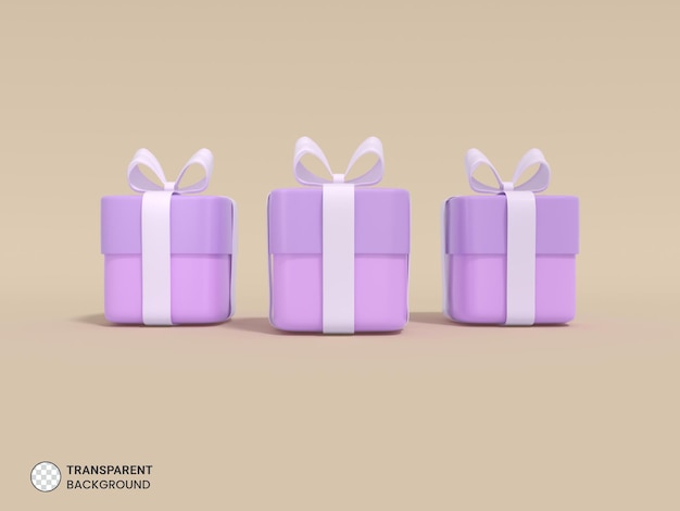 Gratis PSD 3d-rendera isolerad presentaskikon