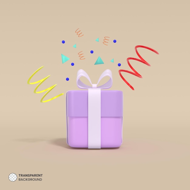 Gratis PSD 3d-rendera isolerad presentaskikon