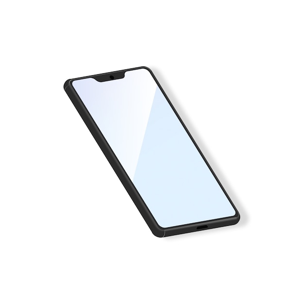 Gratis PSD 3d-rendera smartphone mockup