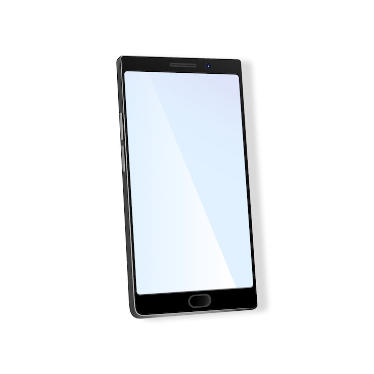 Gratis PSD 3d-rendera smartphone mockup