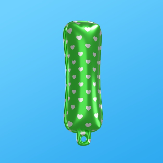 Gratis PSD 3d-rendering af abc ikon