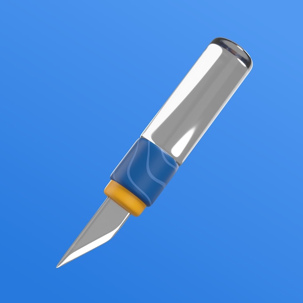 Gratis PSD 3d-rendering af interface-værktøjsikon