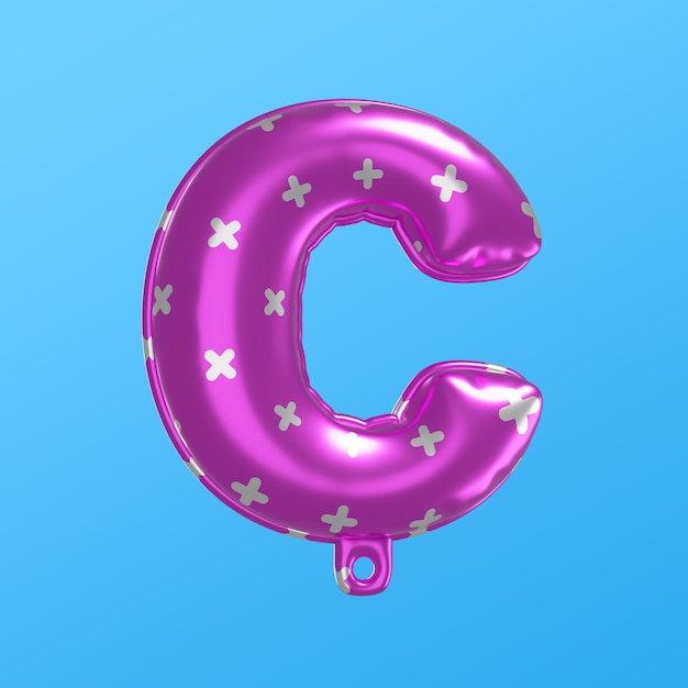 Gratis PSD 3d-rendering av abc-ikon