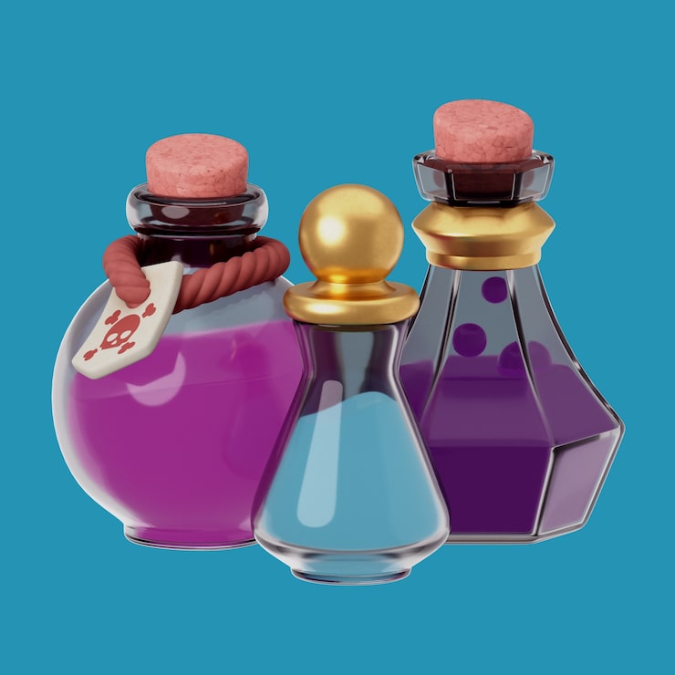 Gratis PSD 3d-rendering av fantasyikon
