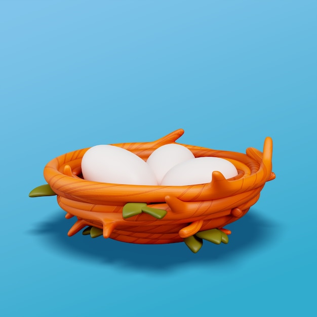 Gratis PSD 3d-rendering av høstikon