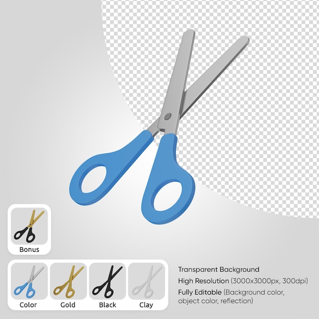 Gratis PSD 3d saks
