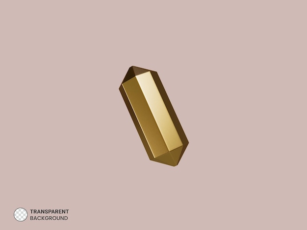 Gratis PSD abstrakt 3d-form illustrasjon