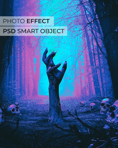 Gratis PSD acid house-fotodesign