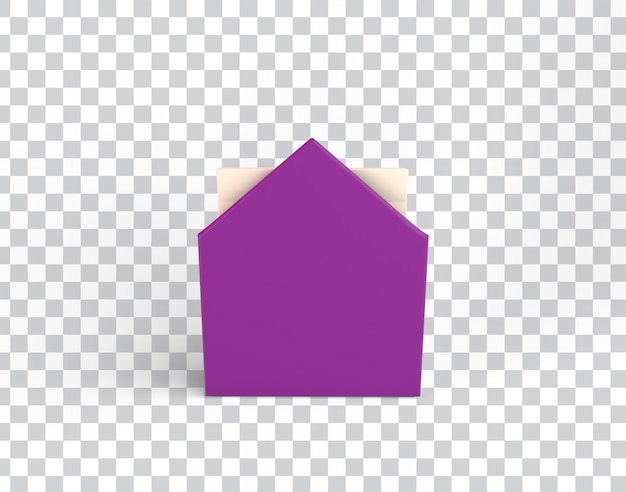 Gratis PSD bagside af kuvert